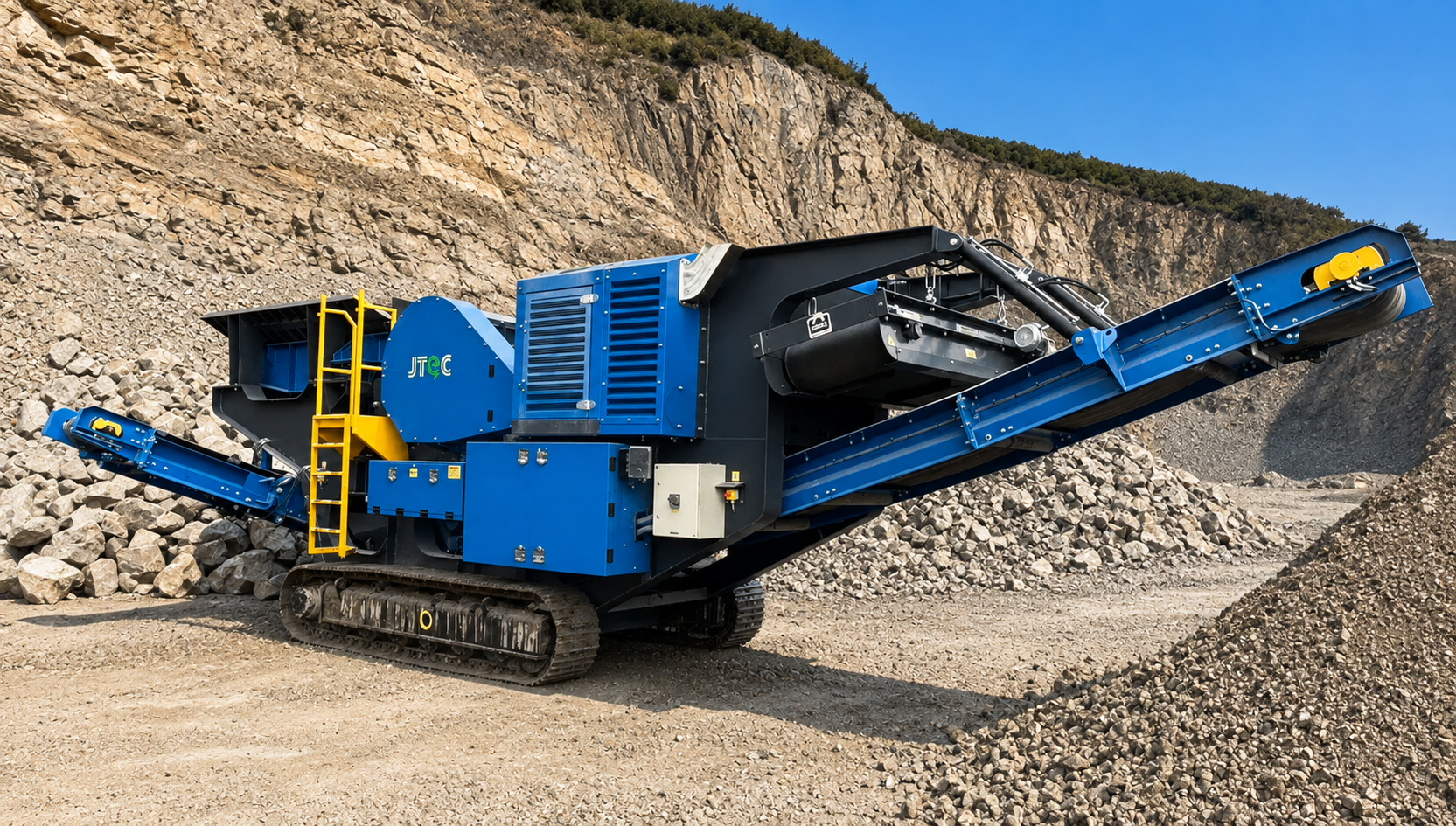 JTEC SIDE BELT VIEW QUARRY SUNNY