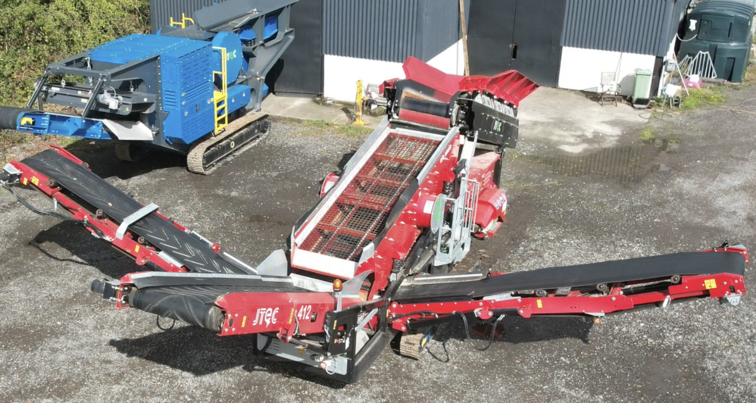 JTEC412 tracked screener